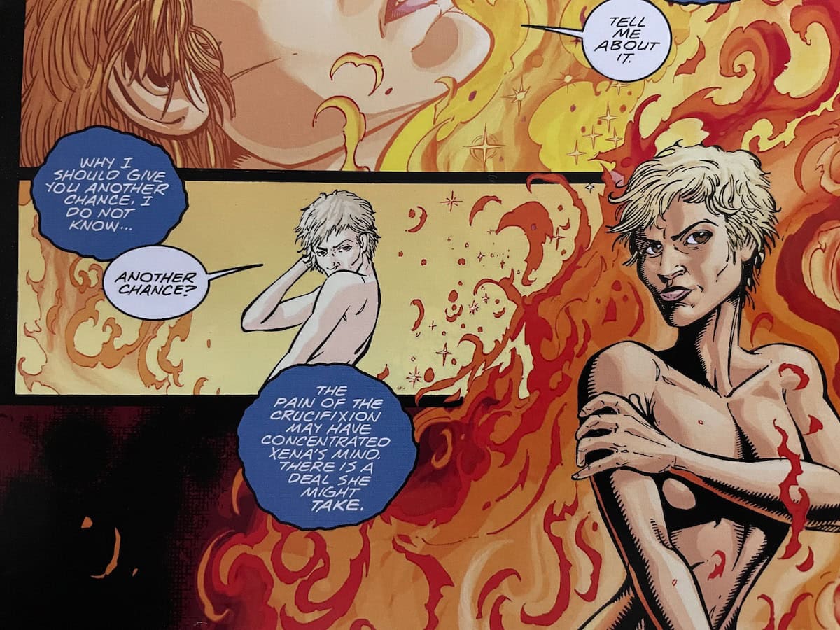 Callisto in Xena Warrior Princess Comic