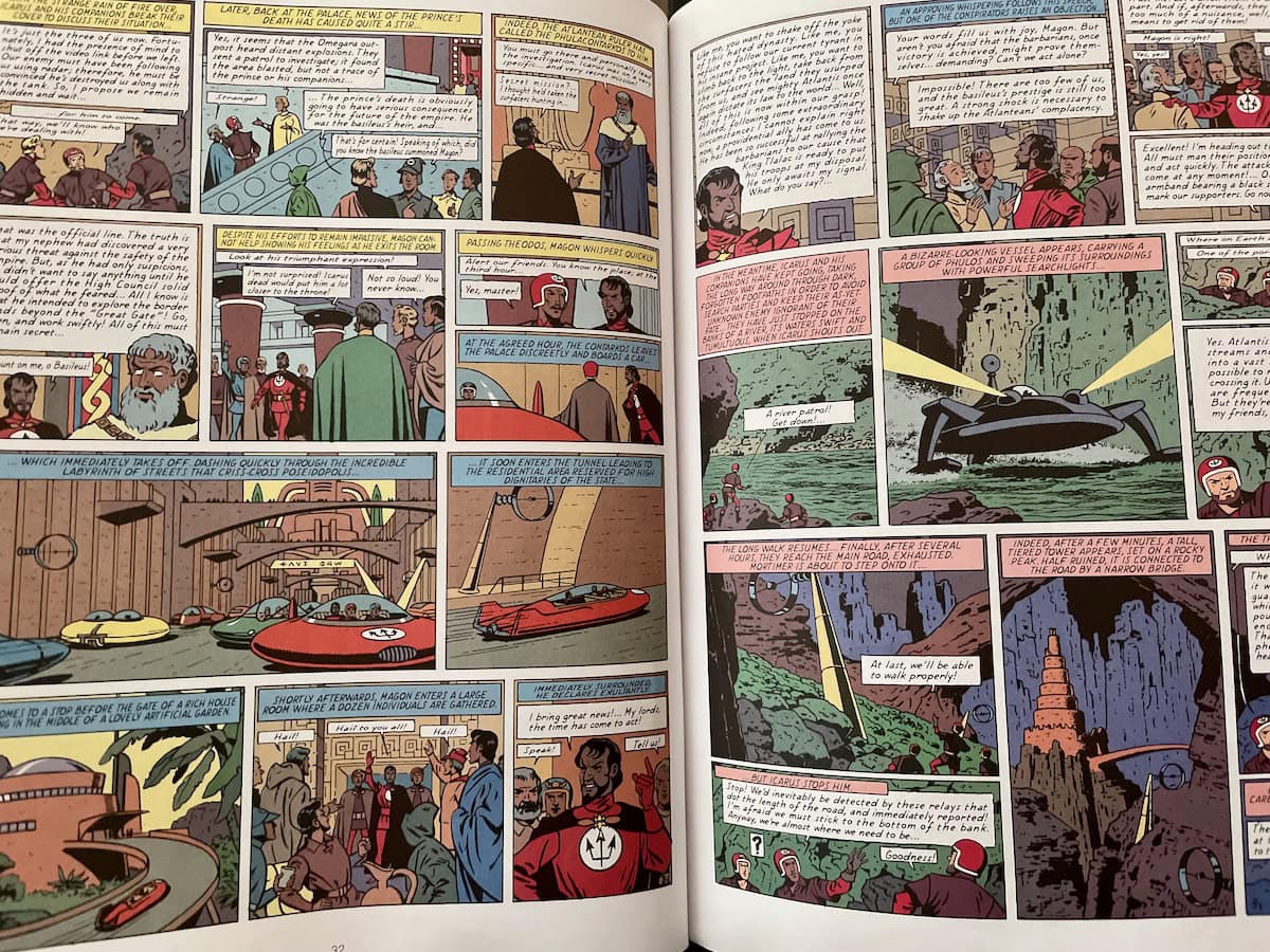 Atlantis Mystery Comic Pages