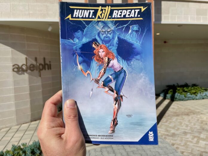 Hunt Kill Repeat Comic Artemis Cover