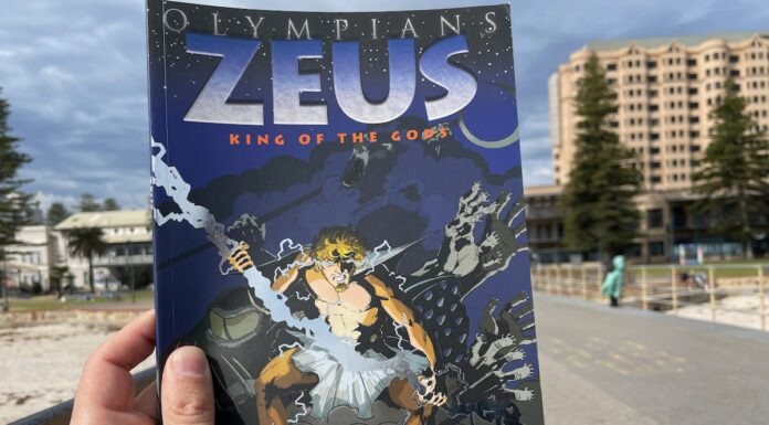 OLYMPIANS Zeus King of the Gods Graphic Novel 1