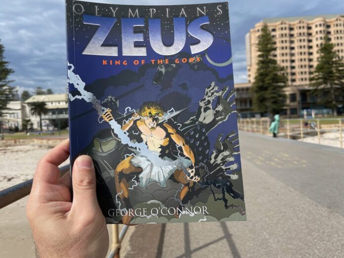 OLYMPIANS Zeus King of the Gods Graphic Novel 1