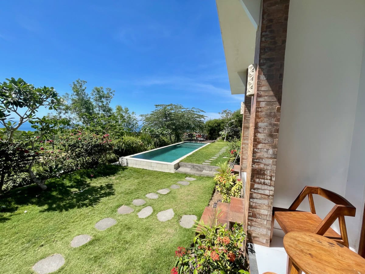 Ancala Uluwatu Pool and Garden View