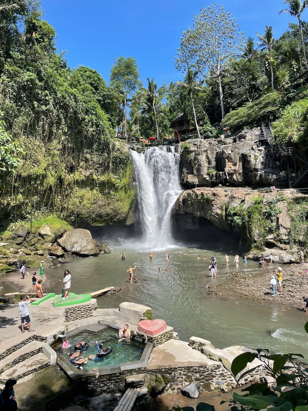 Beautiful View of Tegenungan Waterfall