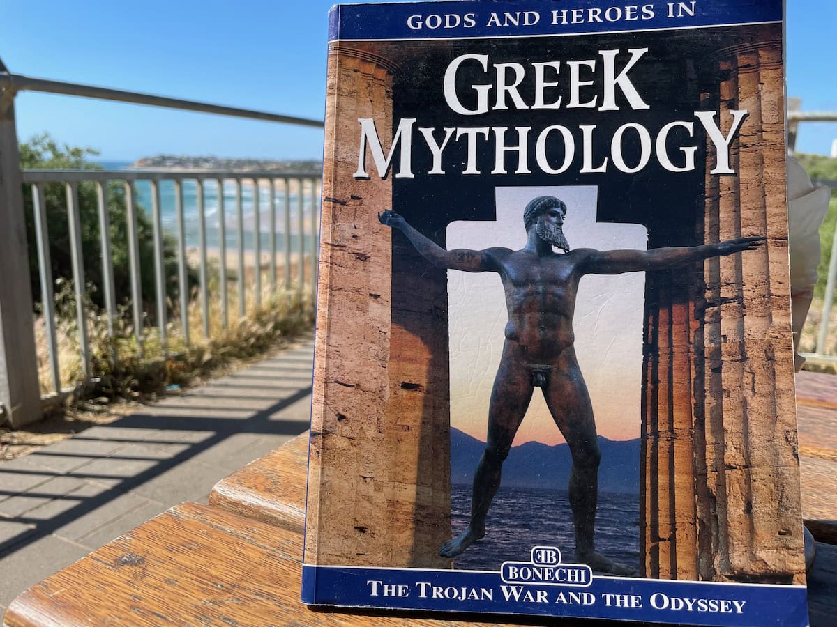 Gods and Heroes in Greek Mythology Book by Bonechi The Trojan War and The Odyssey