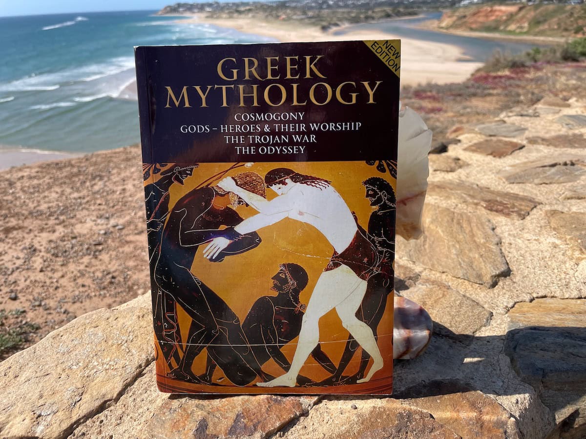 Greek Mythology book by Elizabeth Spathari Published by Papadimas Ekdotiki