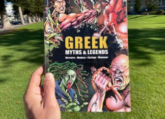 Greek Myths and Legends Graphic Novel by Nick Saunders