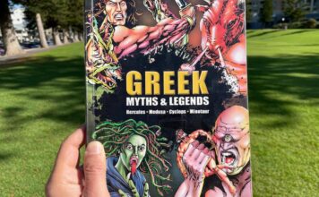 Greek Myths and Legends Graphic Novel by Nick Saunders