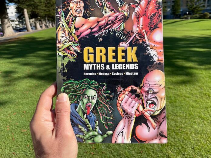 Greek Myths and Legends Graphic Novel by Nick Saunders