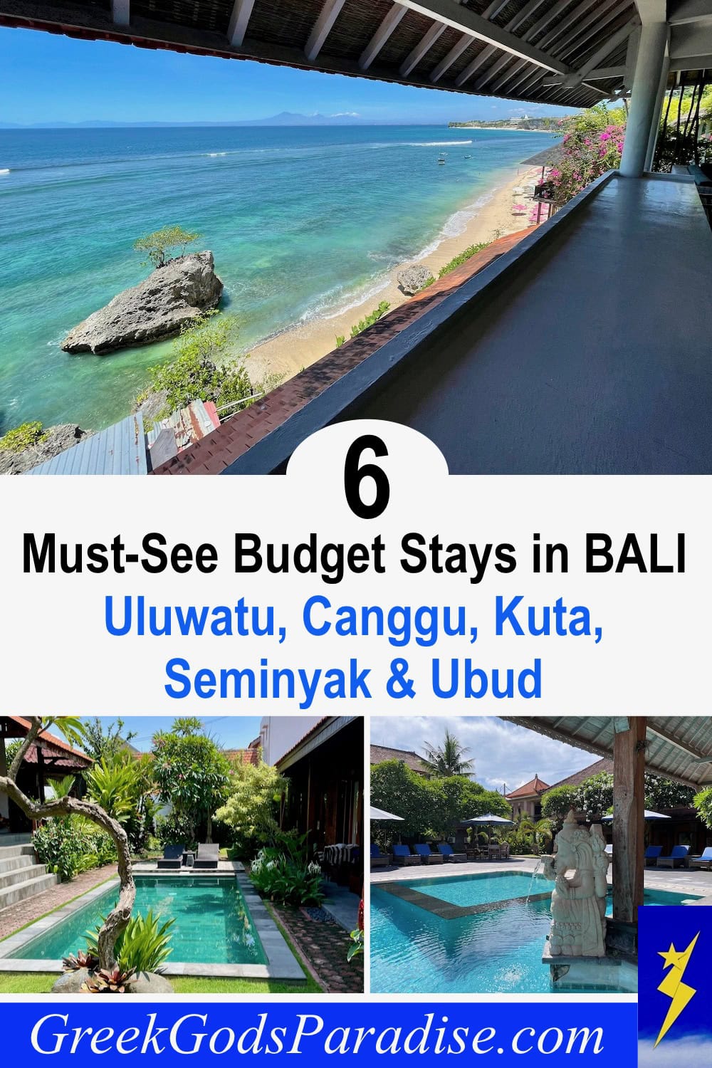 Must-See Budget Stays in Bali Uluwatu Canggu Kuta Seminyak Ubud