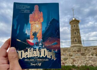 Delilah Dirk and the Pillars of Hercules Graphic Novel by Tony Cliff