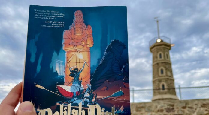 Delilah Dirk and the Pillars of Hercules Graphic Novel by Tony Cliff