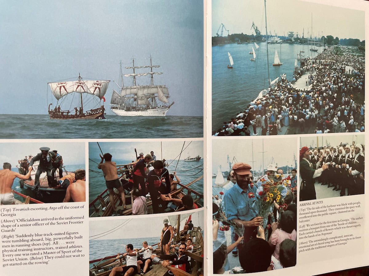 Photos in The Jason Voyage Book by Tim Severin