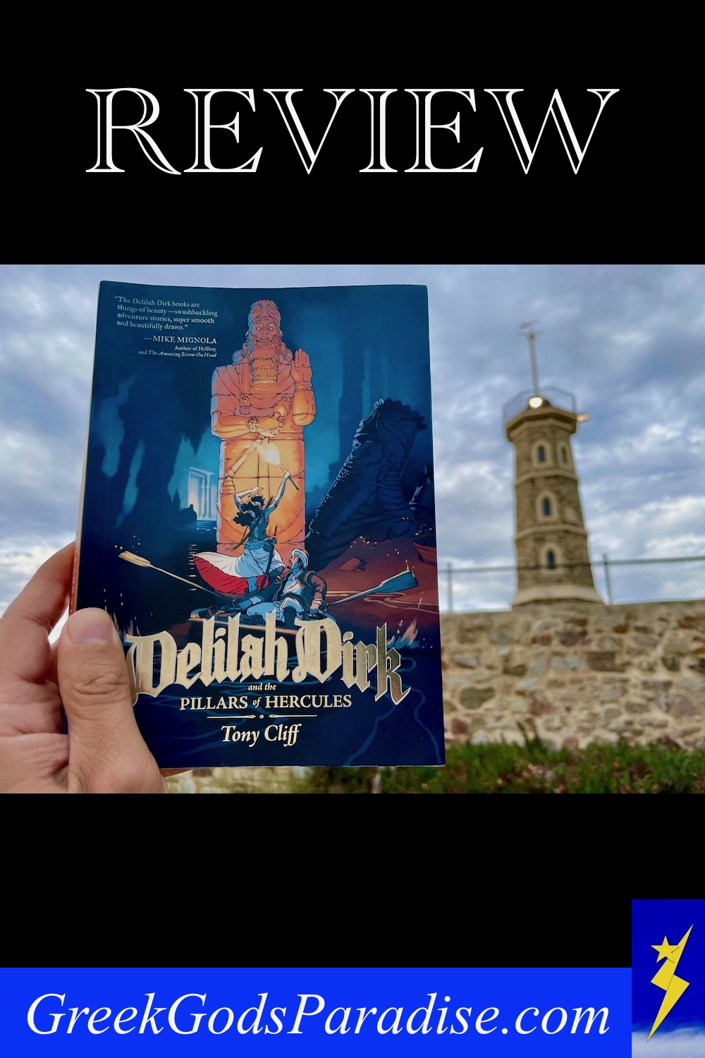 Review of Delilah Dirk and the Pillars of Hercules