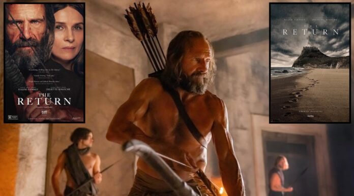 The Return 2024 Movie starring Ralph Fiennes as Odysseus