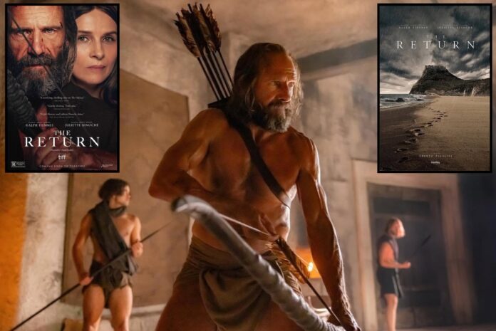 The Return 2024 Movie starring Ralph Fiennes as Odysseus