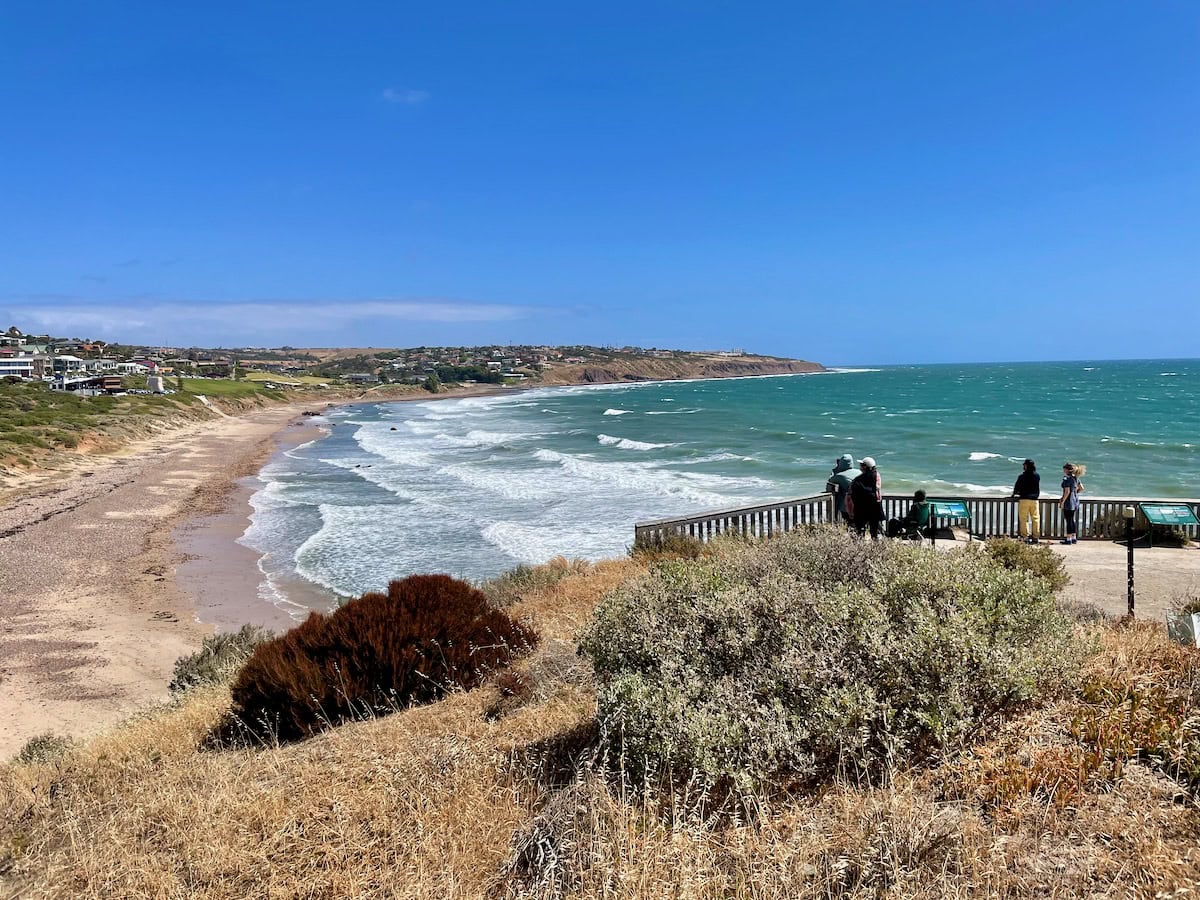 Hallett Cove Beach View from Black Cliff Lookout