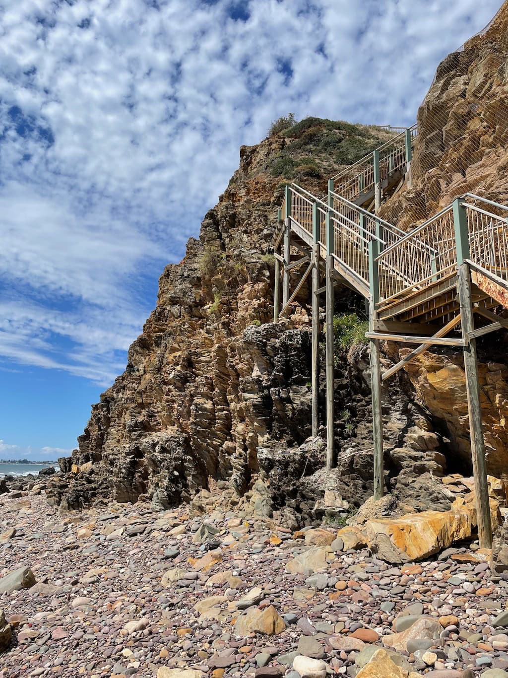 Hallett Cove Boardwalk Beach Access Stairs