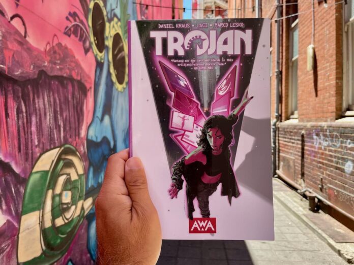 Trojan AWA Graphic Novel