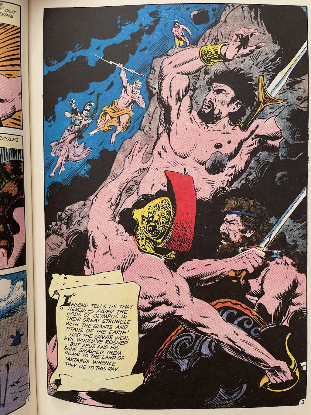 Hercules Adventures of the Man-God Issue 8 Comic Scene