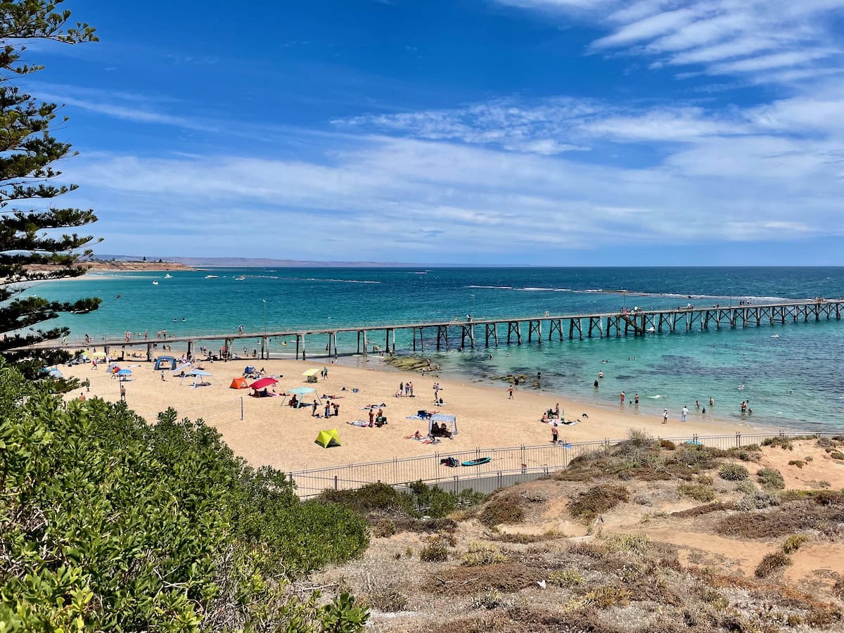 Port Noarlunga Beach Beautiful View