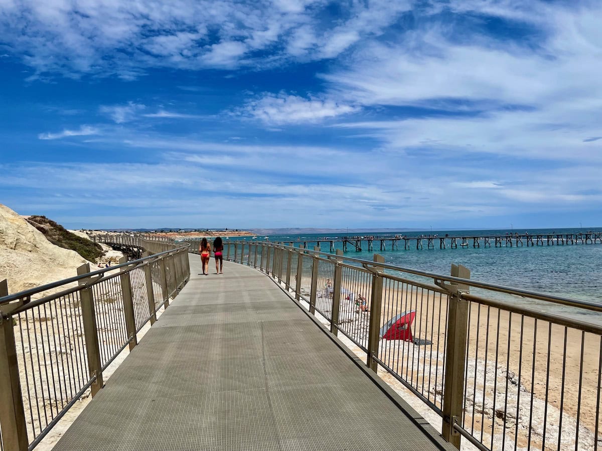 Port Noarlunga Beach Boardwalk