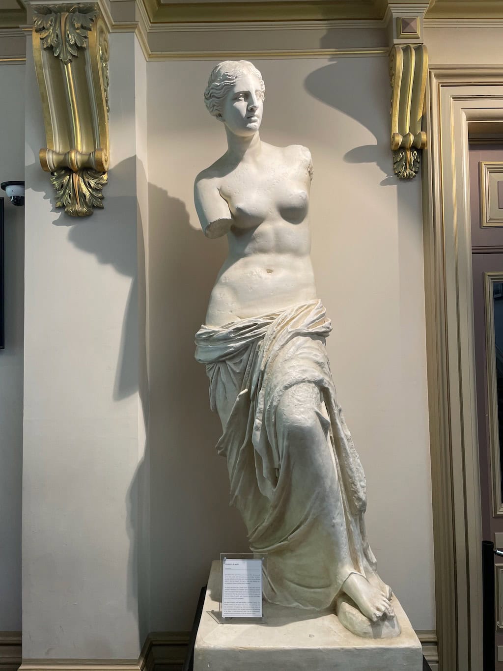 Aphrodite Venus de Milo Statue Hellenic Museum Melbourne