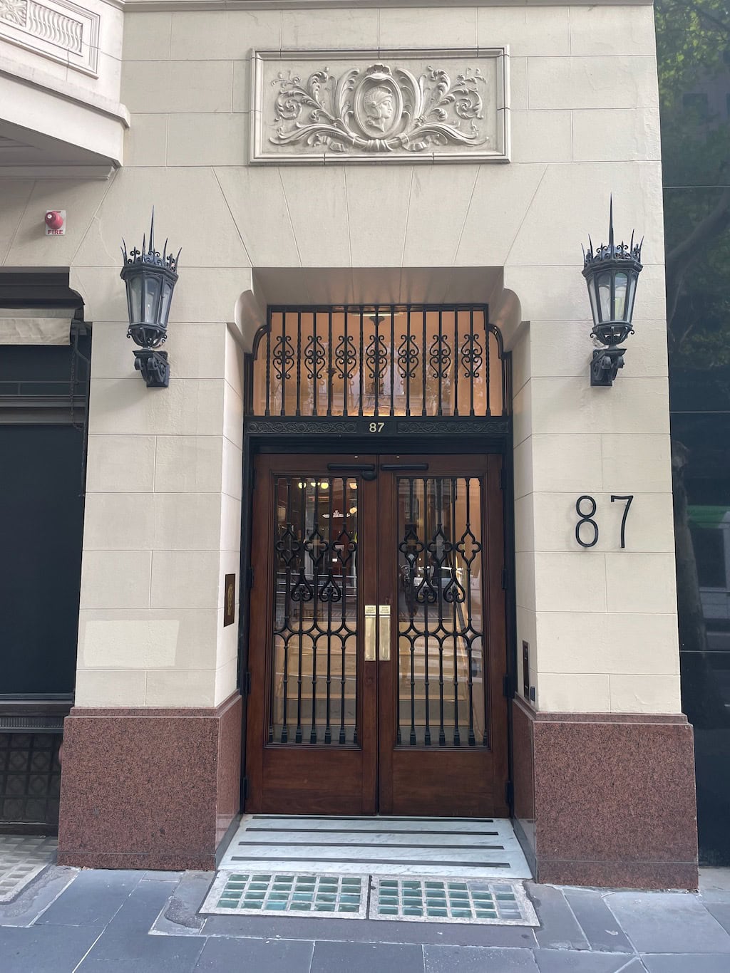 Athenaeum Club Entrance Melbourne City