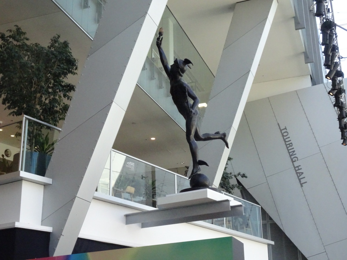 God Mercury Statue Melbourne Museum
