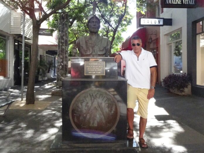 Greek King Leonidas Statue Melbourne