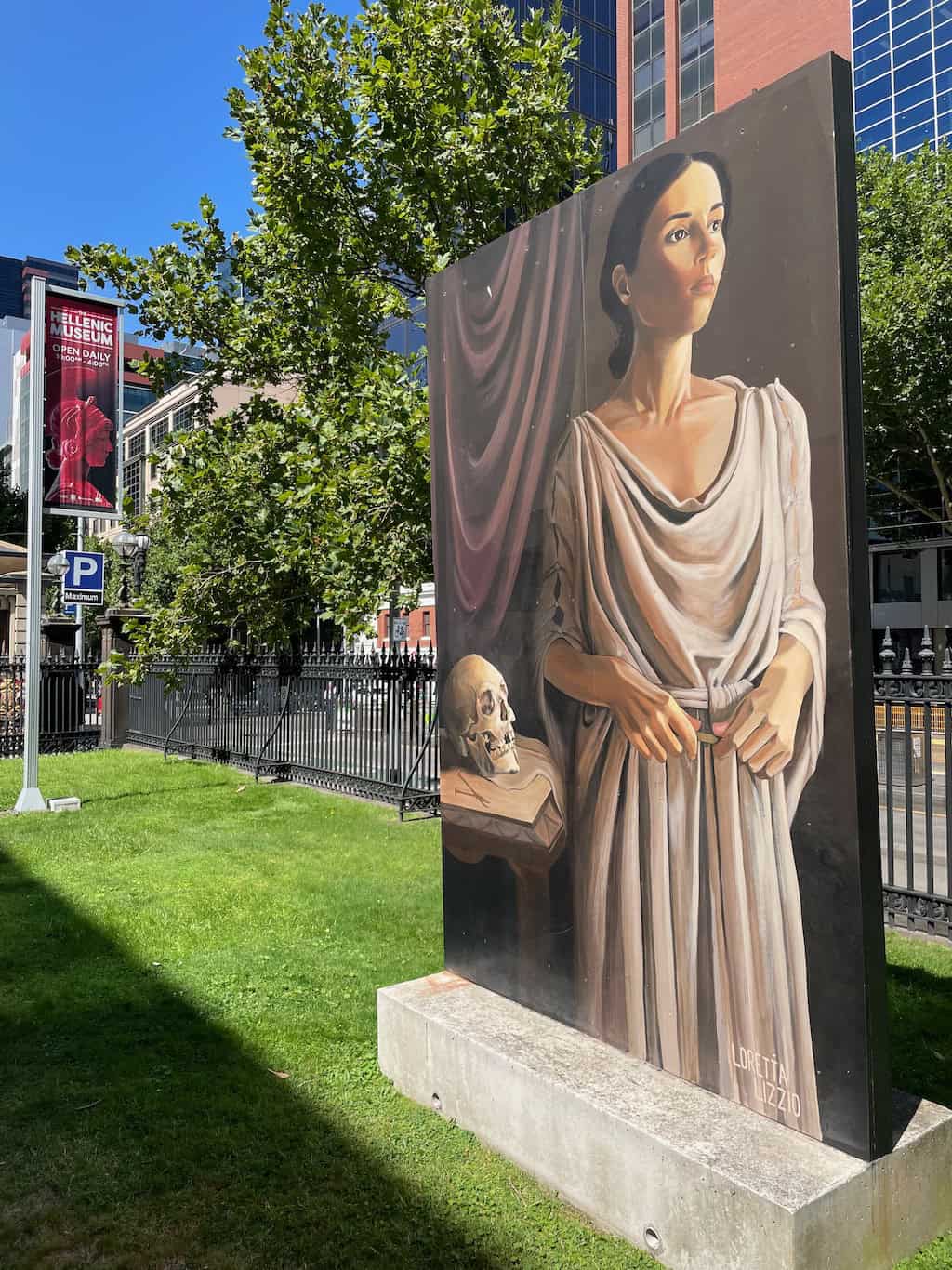 Hellenic Museum Muse Mural