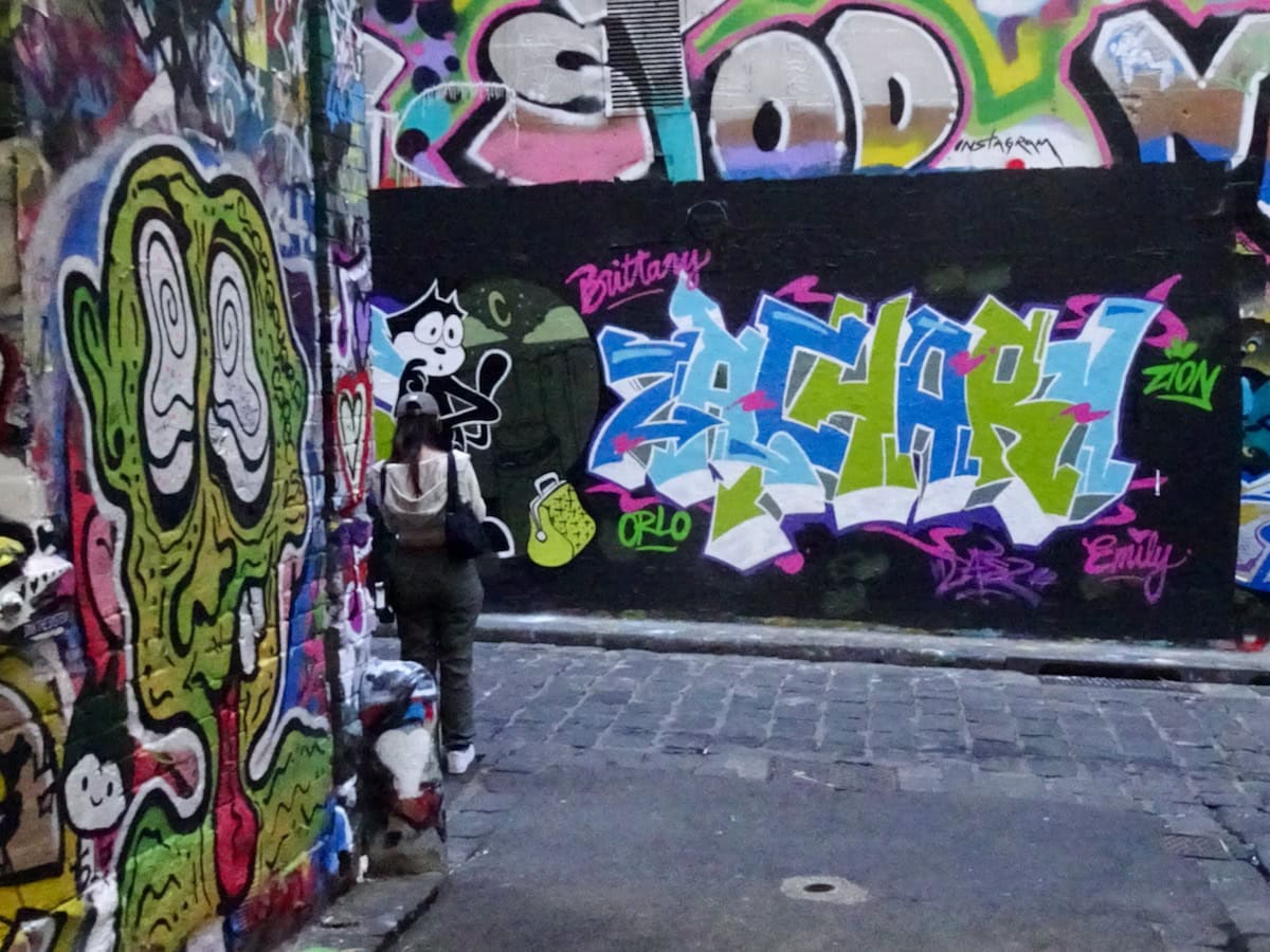 Melbourne Street Art Felix the Cat Zombie Graffiti Murals