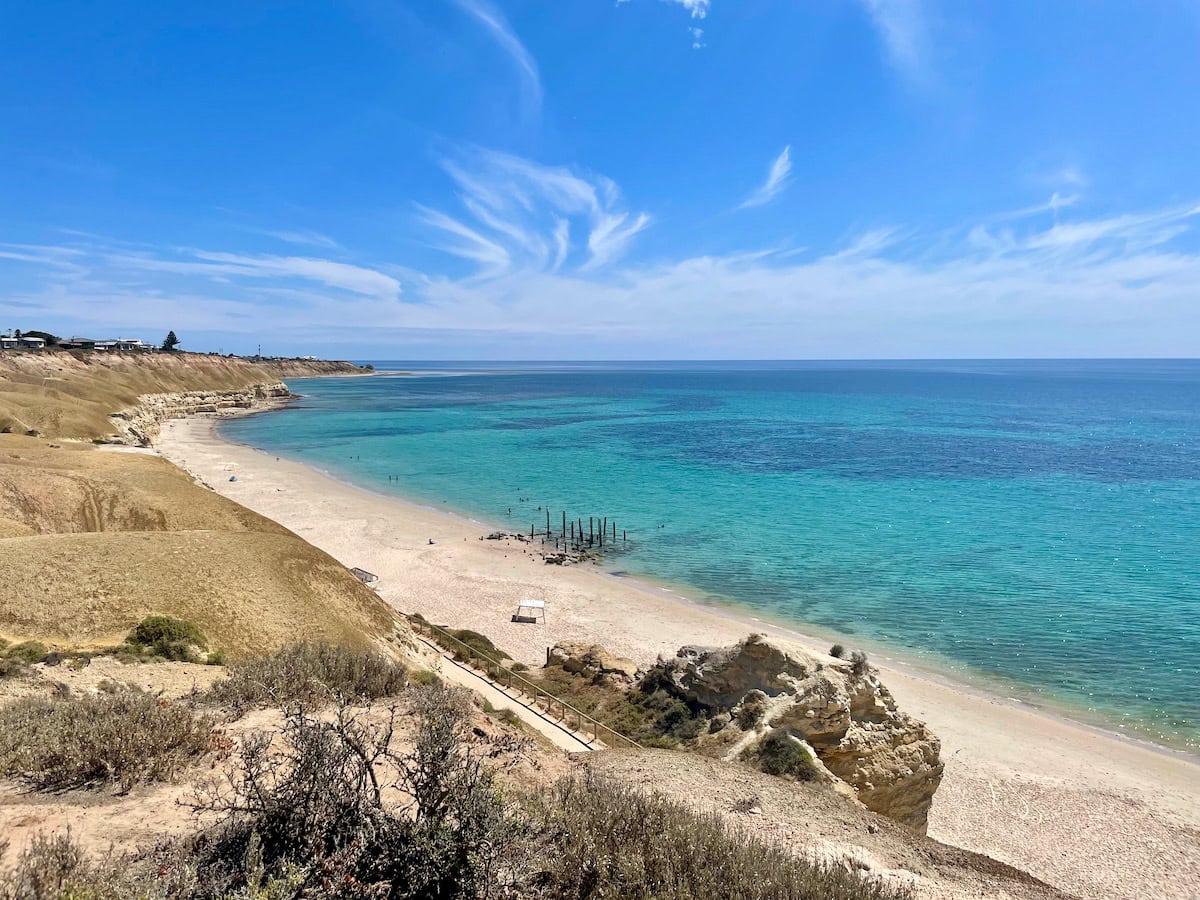 Port Willunga Beach Cliff View