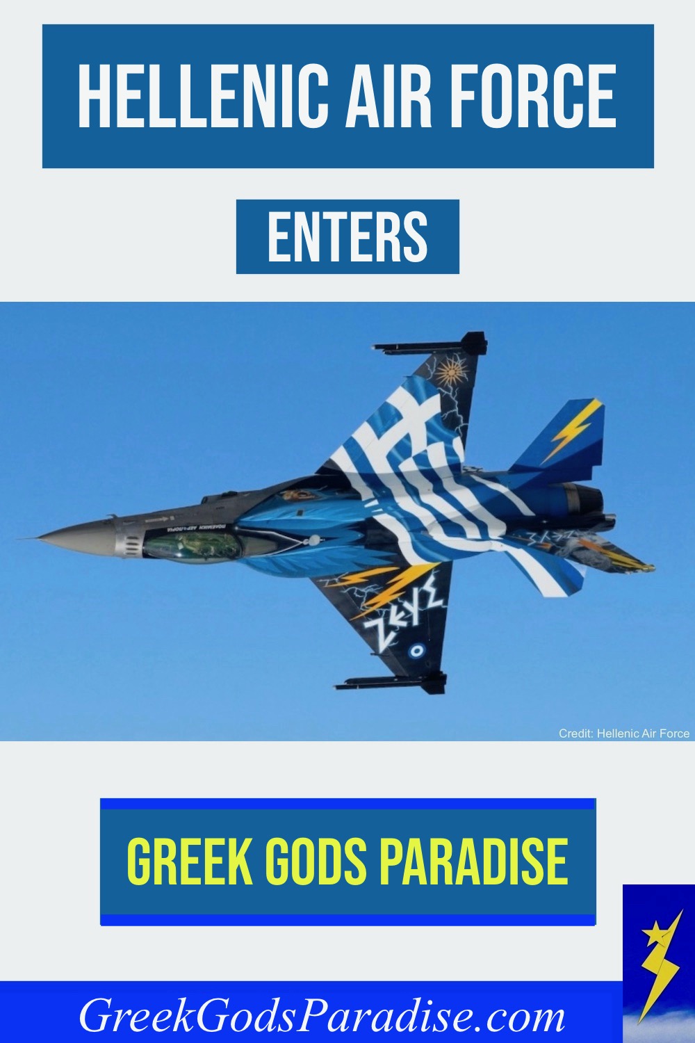 Hellenic Air Force Enters Greek Gods Paradise