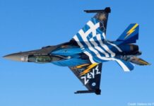 Hellenic Air Force Greek God Team Zeus Plane
