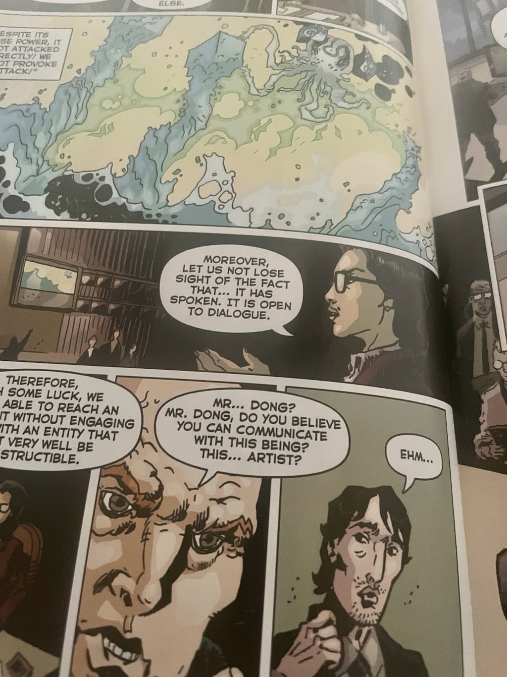 Mr Dong asked to communicate with Alien Artist