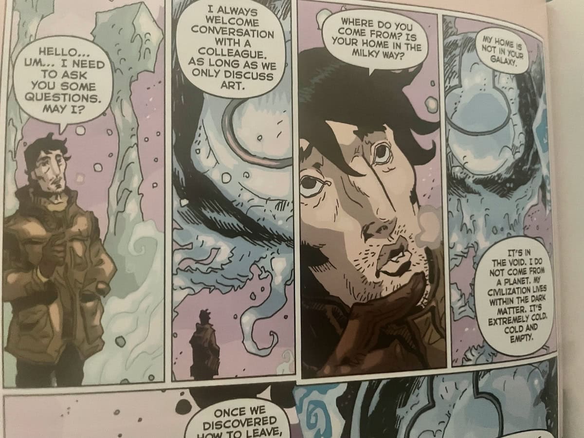 Sea of Dreams Graphic Novel Intergalactic Artist Questions