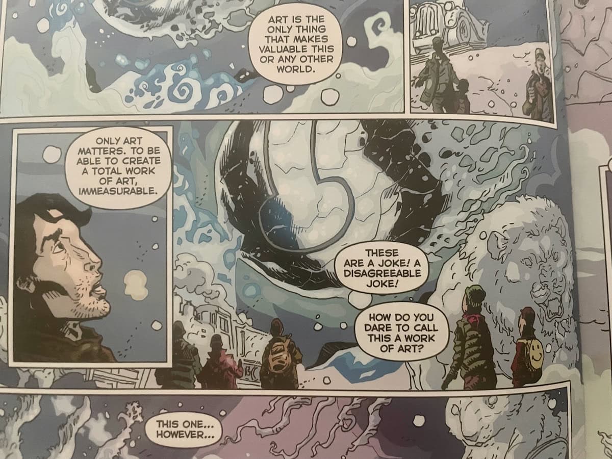 Sea of Dreams Only Art Matters Scene