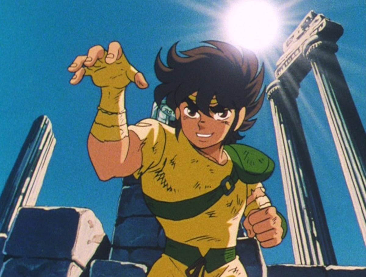 Seiya Fight Scene in Greece