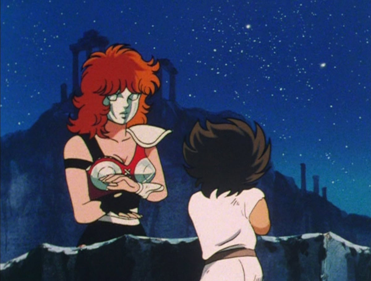 Seiya Training with Marin Learning to Crush Rock