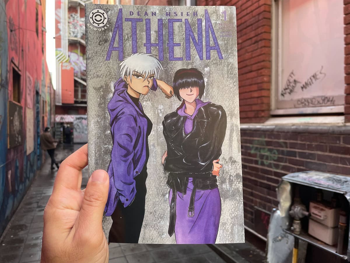 ATHENA 1 Dean Hsieh Manga Comic