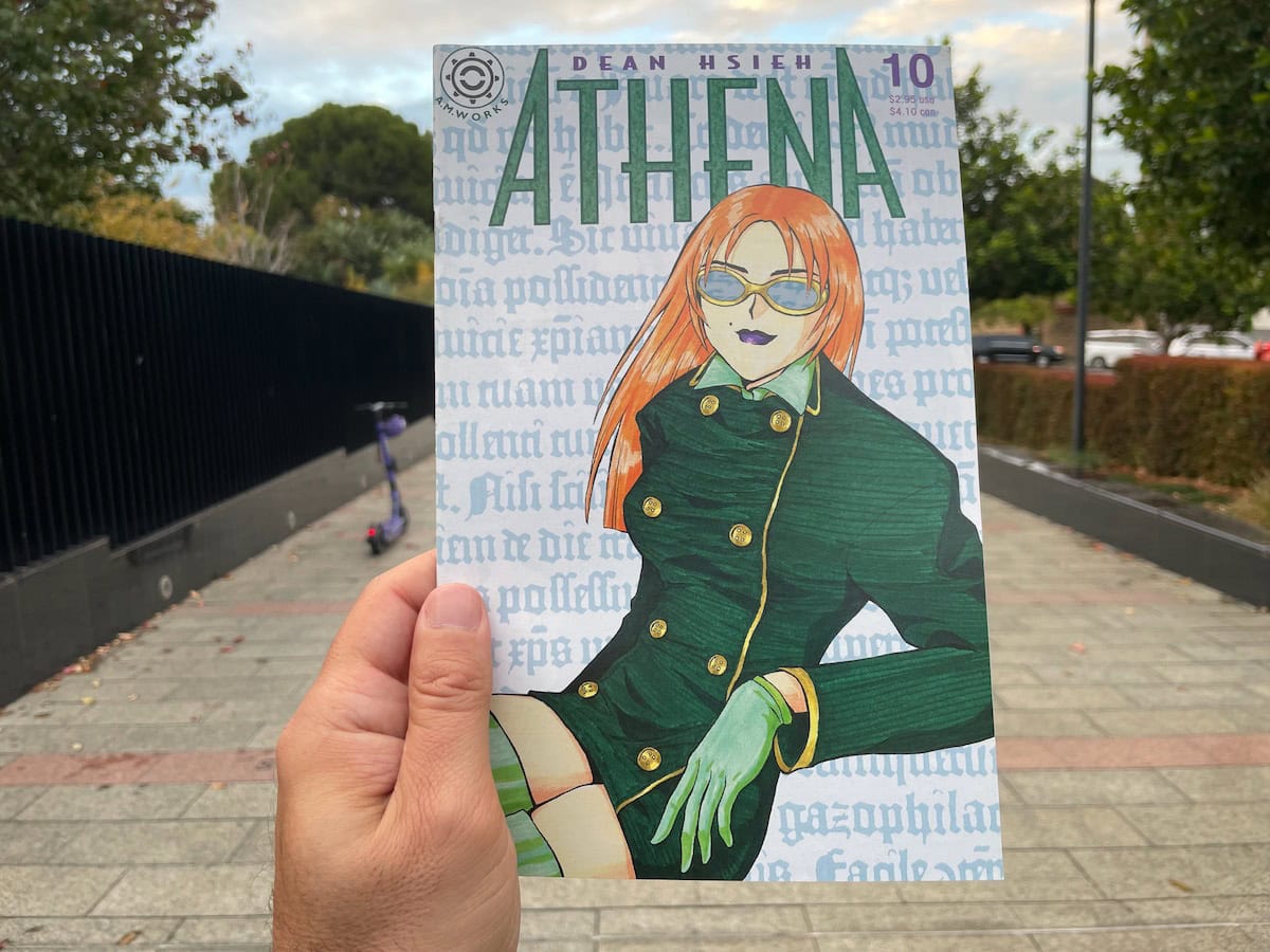 ATHENA 10 Dean Hsieh Manga Comic