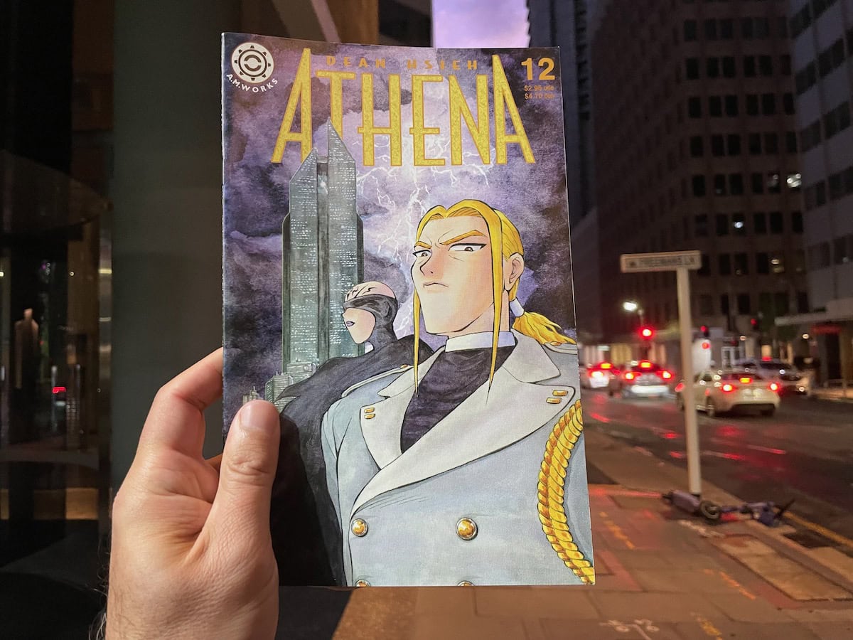 ATHENA 12 Dean Hsieh Manga Comic