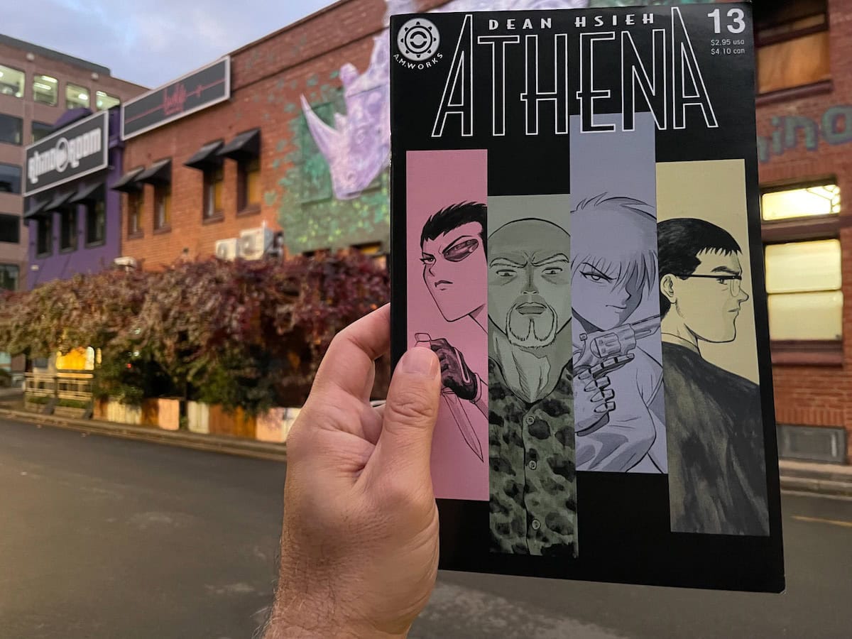 ATHENA 13 Dean Hsieh Manga Comic