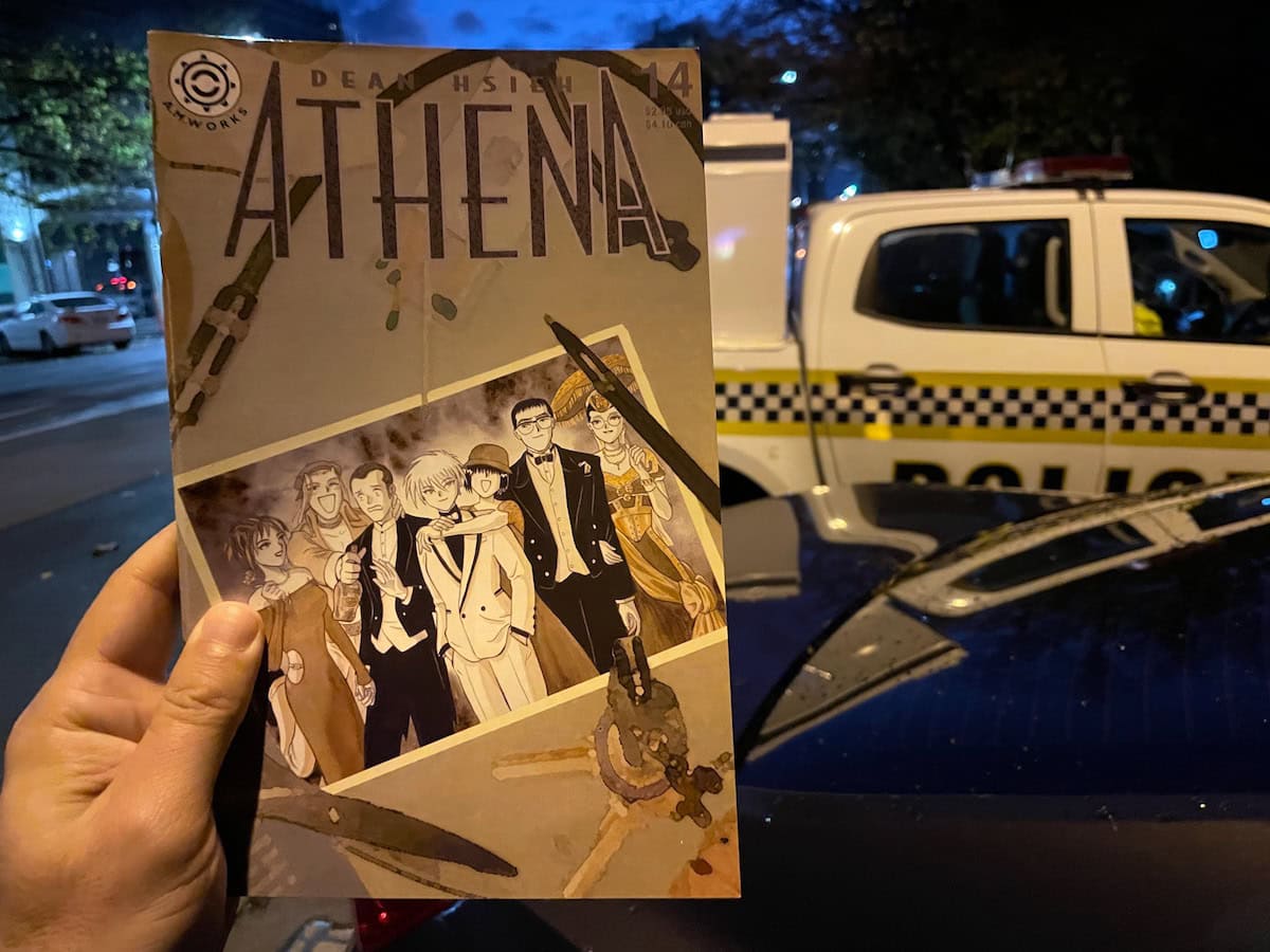 ATHENA 14 Dean Hsieh Manga Comic