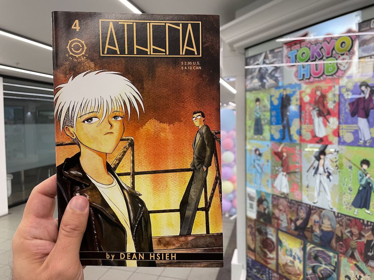 ATHENA 4 Dean Hsieh Manga Comic
