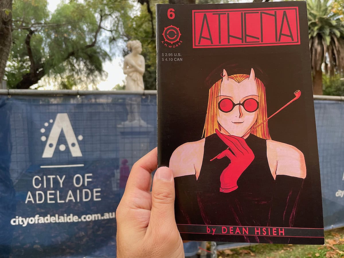 ATHENA 6 Dean Hsieh Manga Comic