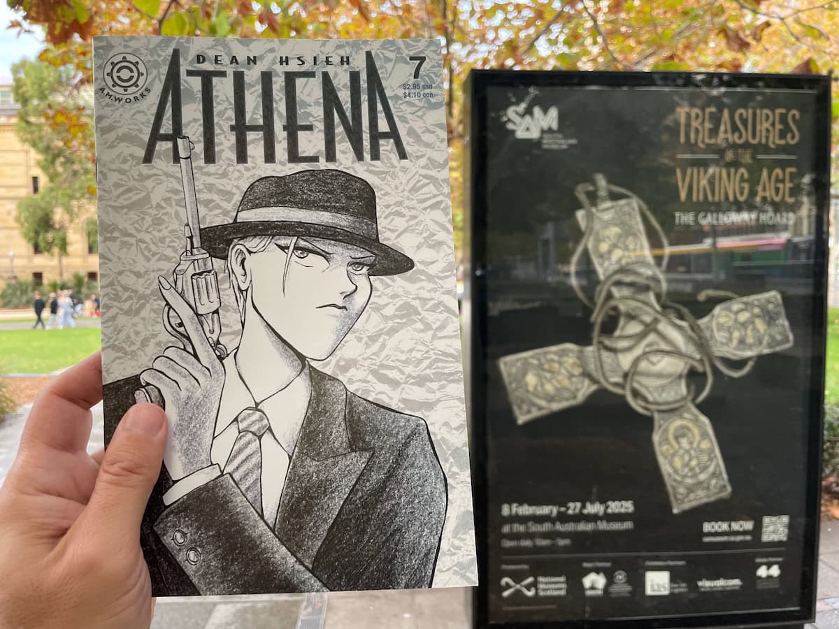 ATHENA 7 Dean Hsieh Manga Comic