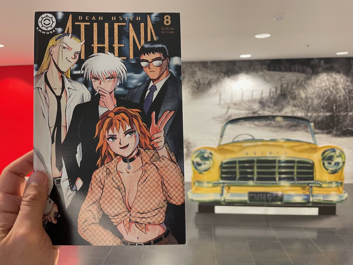 ATHENA 8 Dean Hsieh Manga Comic