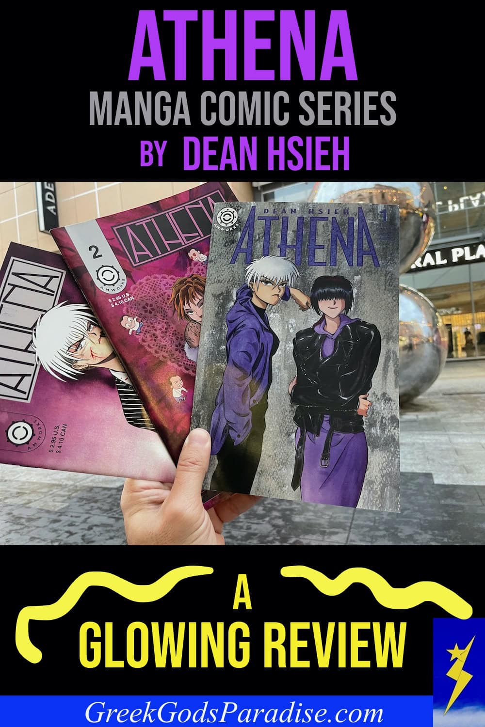 ATHENA Dean Hsieh Manga Comic Series Review