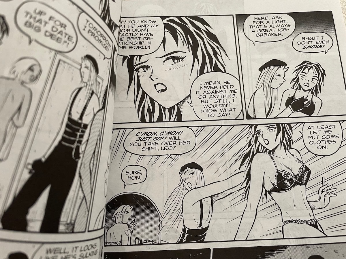 Athena 6 Dean Hsieh Comic Scene Herma the Stripper